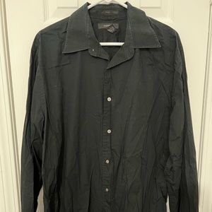 Men’s Express Collared Long Sleeved Button Down Shirt